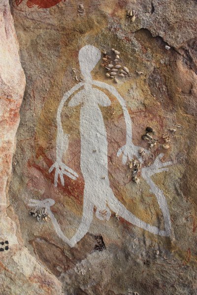 Solide weiße Frauenfigur von Unbekannt Unbekannt